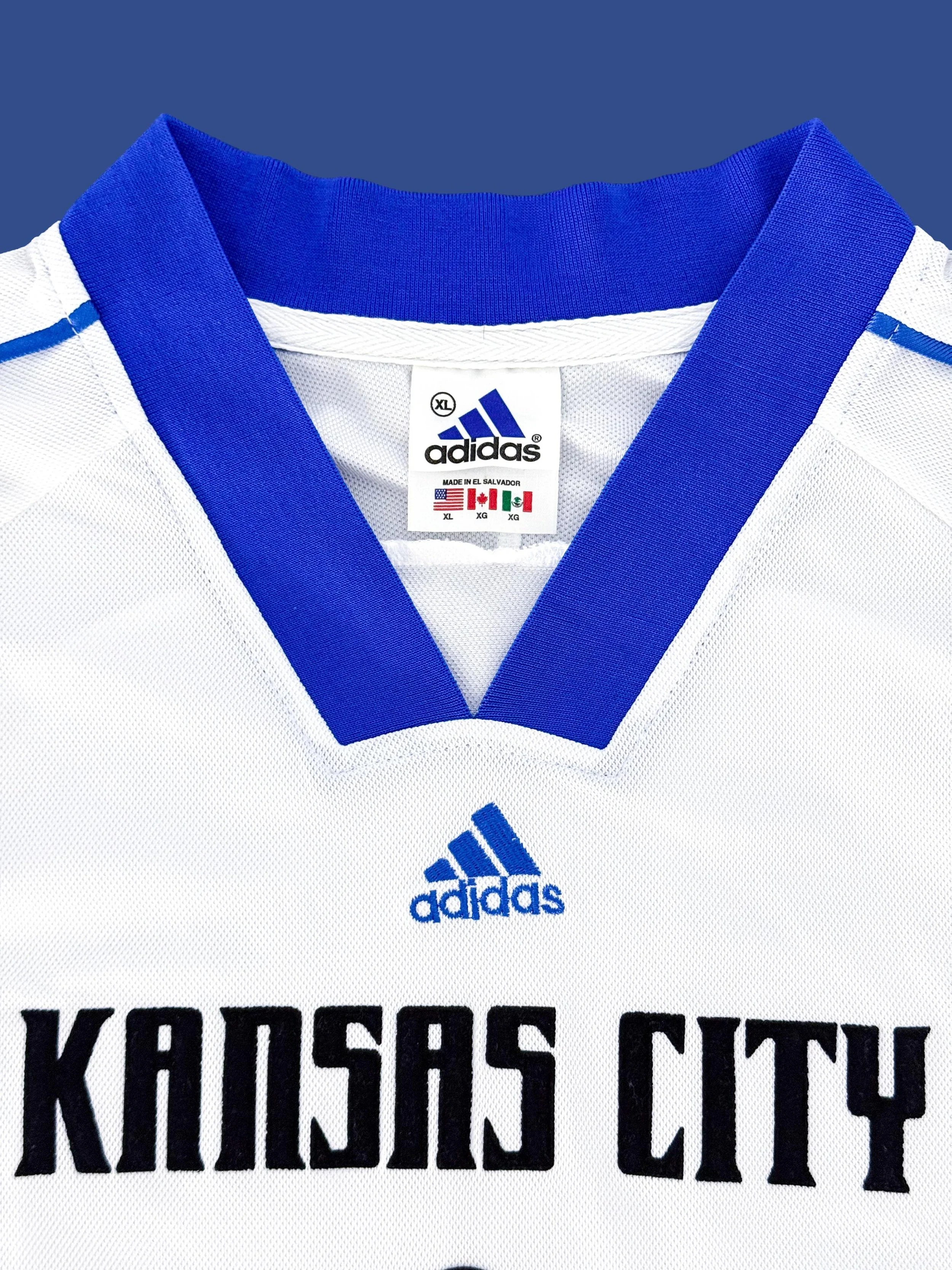 Alexi Lalas 1999 Kansas City Wizards Secondary Match Worn Shirt